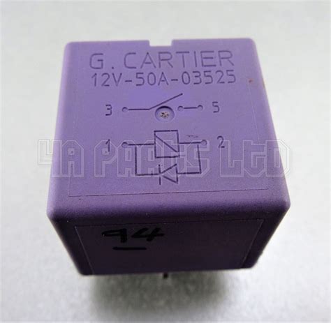 relais g cartier 12v 50a 03525|relais G.CARTIER 03525 , 12v 50A .